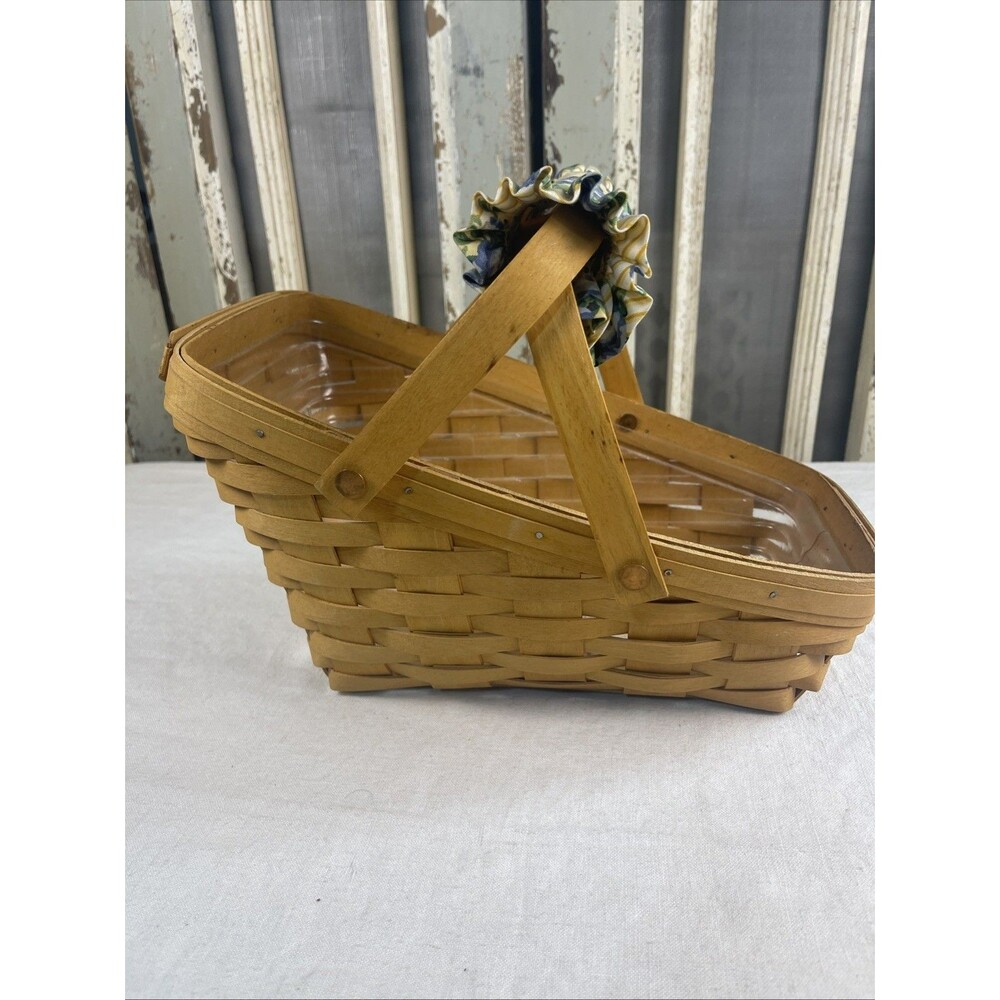 1999 Longaberger Slanted Vegetable Basket